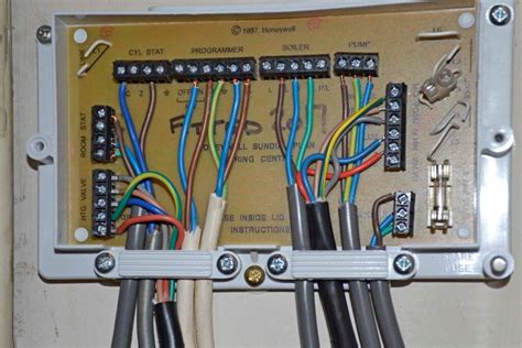 central heating junction box wiring|central heating connection box.